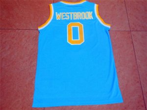 Maillot De Basket NCAA University of California at Los Angeles Russell Westbrook 0 Light Bleu